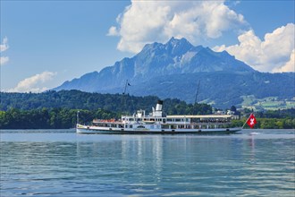 Steamboat on Lake Lucerne