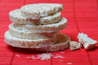 Stacked rice cakes