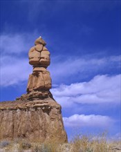 Sandstone figure in Goblin Valley