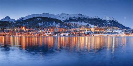 St. Moritz and Lake St. Moritz