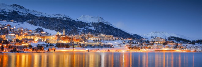 St. Moritz and Lake St. Moritz