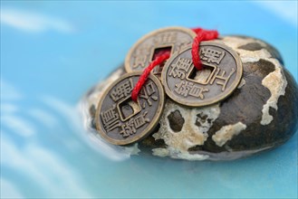 Chinese lucky coins