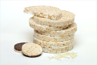 Stacked rice wafers