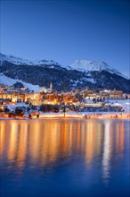 St. Moritz and Lake St. Moritz