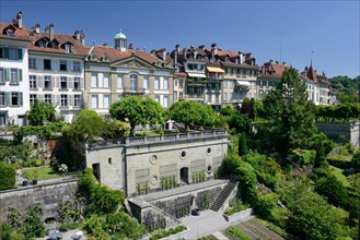 View from Muenster terrace to the old town