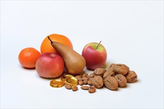 Nuts and fruits for St. Nicholas Day