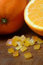 Candied orange peel