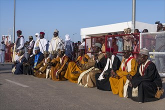 Traditional dressed Toubou men