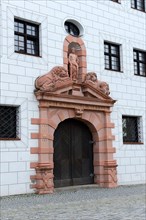 Lion portal of the Ulmer Zeughaus