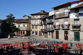 Square in the old town of Guimaraes