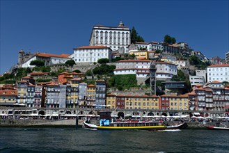 View of old town and river Douro