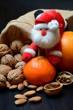 Nuts and fruits for St. Nicholas Day