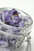 Candied violet blossoms