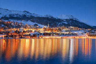 St. Moritz and Lake St. Moritz