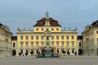 Inner courtyard of the Residential Palace Ludwigsburg