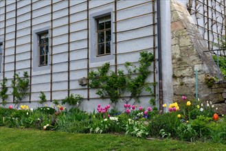 Flowerbed in Goethe's garden house