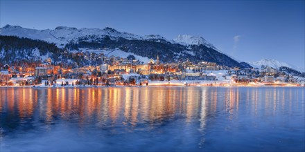 St. Moritz and Lake St. Moritz