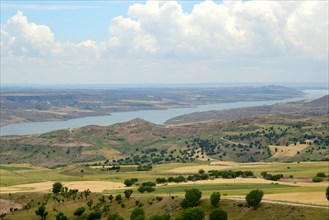 View of the Euphrates from the Karakus Tumulus