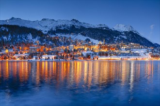 St. Moritz and Lake St. Moritz