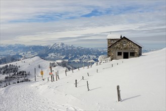 View from Rigi to Pilatus and Lake Lucerne