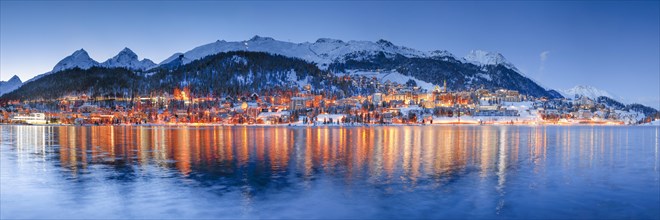 St. Moritz and Lake St. Moritz