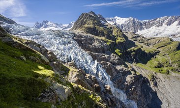 High alpine mountain landscape