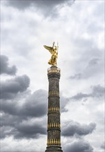 Victory Column with Victoria statue