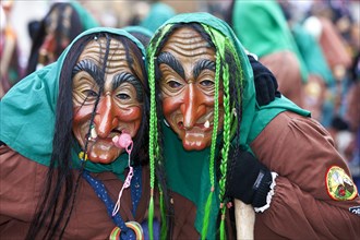 Portrait mask of Swabian-Alemannic carnival