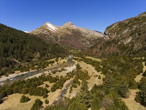 Spring in the Valle de Bujaruelo in the Central Pyrenees