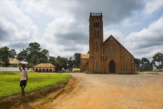 German colonial church in Mbalmayo