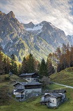Herzeben-Alm in autumn