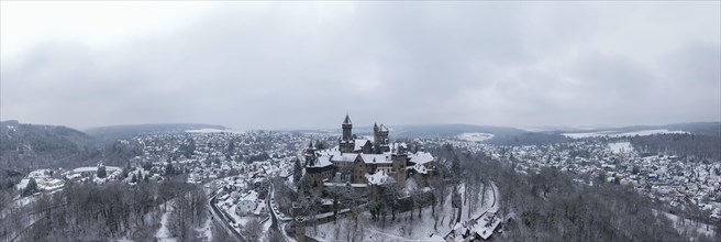 Braunfels Castle in winter