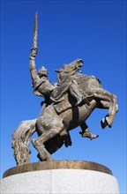 Equestrian statue of king Svatopluk