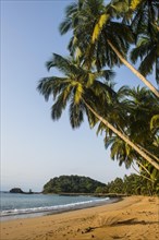 Beautiful beach in the Bom Bom Resort