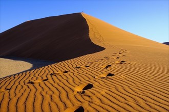 People climb the Dune 45