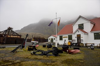 Muesum artifacts in Grytviken