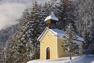 Chapel Maria Schnee in winter