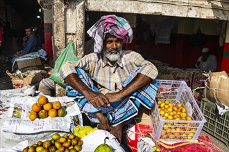 Man selling fruits