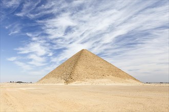 The red pyramid at Dahshur