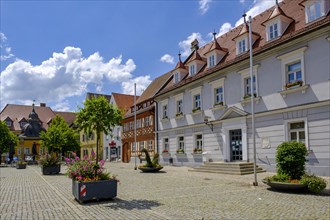 Town hall at the town square