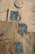 Old french stamps