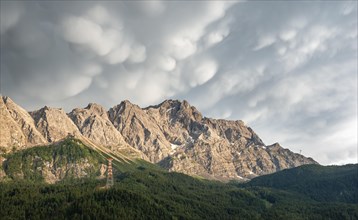 Zugspitze massif with Zugspitze