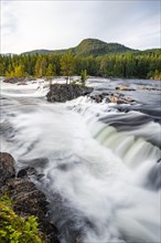 Rapids in the river Namsen