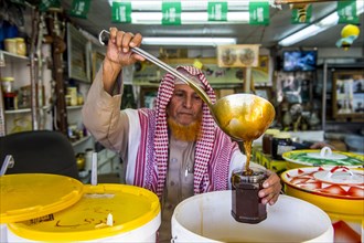 Men selling honey