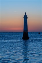 Lighthouse in Sunrise time in Shaldon