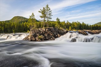 Rapids in the river Namsen