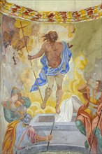 Fresco of Christ's Resurrection