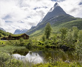 Innerdalen high valley with lake