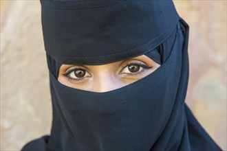 Woman with traditional Hijab
