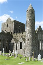 Medieval castle and church ruins of St. Patricks Cathedral